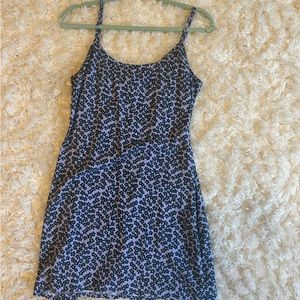 LA Hearts by Pacsun Purple floral mini dress